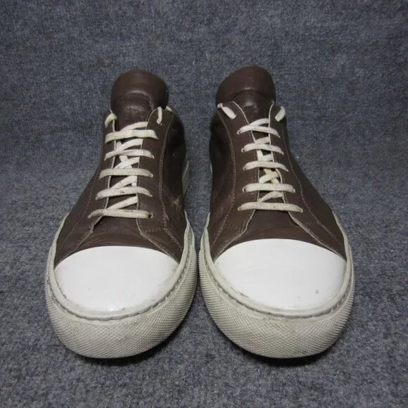 Common Projects Sneakers Men's Low Top Lace Up Brown Leather Shoes 44 US 11 - Picture 2 of 13